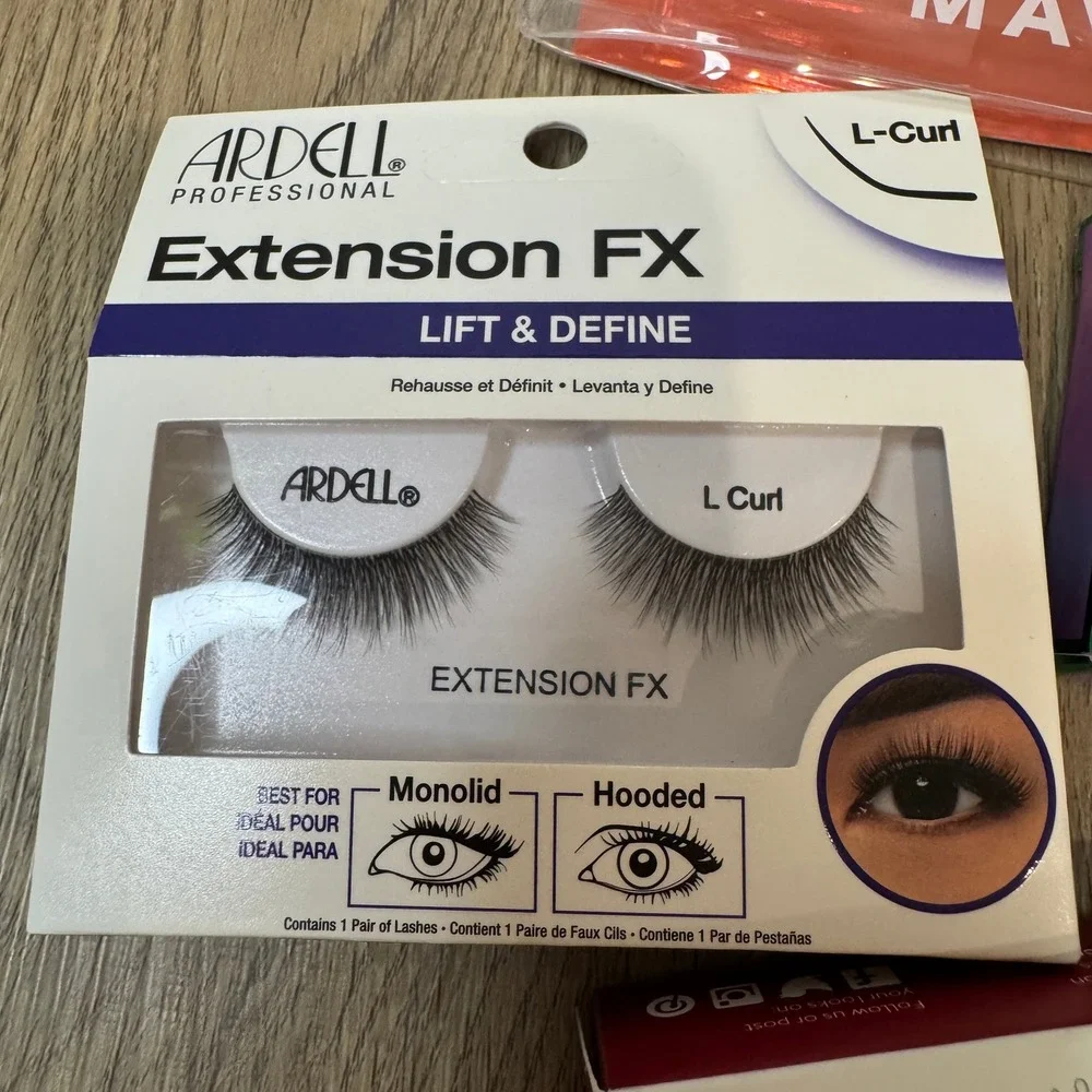 Ardell Eylure Maven Jacky Luvv False Eyelashes Bundle 4 Pairs Faux Mink Vegan